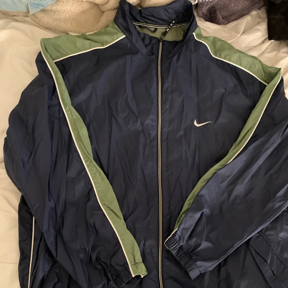 Nike Two Tone Windbreaker Jacket Size XL Vintage